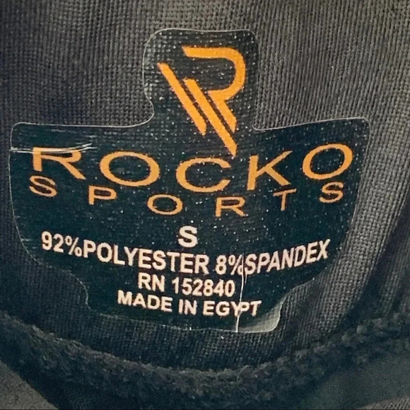 Rocko Sports High Waisted Mesh Athletic Leggings - Picture 5 of 5